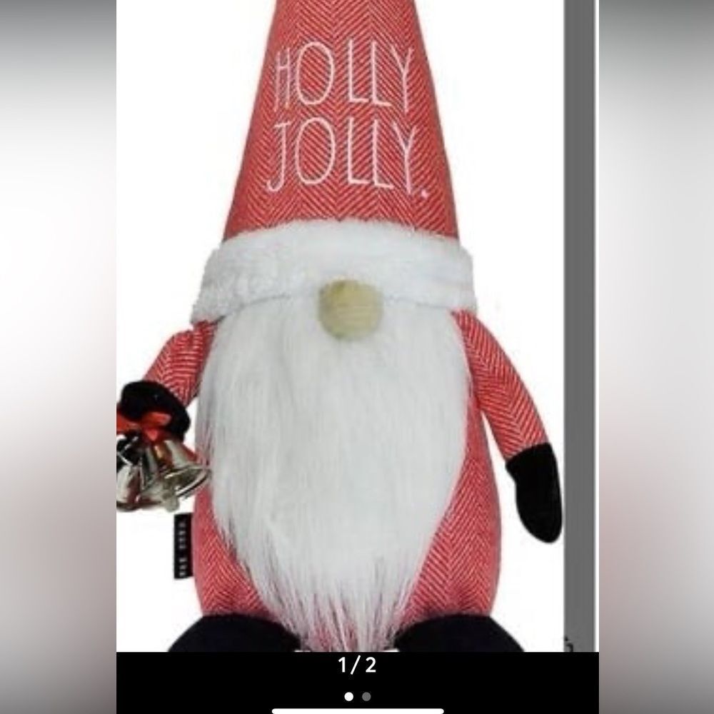 Rae Dunn Holly Jolly Gnome